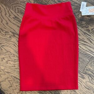 Elegant Red Women's Skirt NEW WITH TAGS